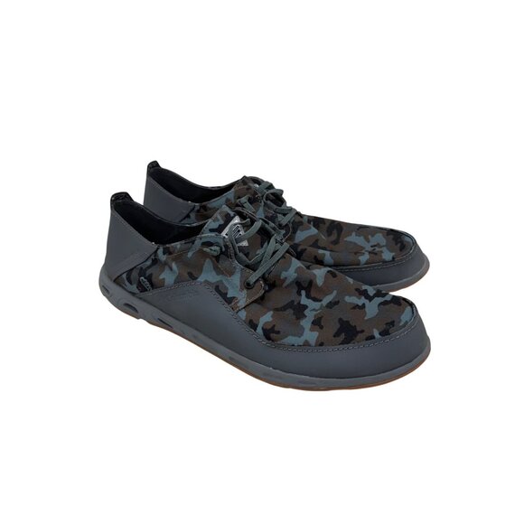 Columbia PFG Bahama Vent Graphite Metal Camo Relaxed Shoes BM2658-055 Mens sz 16 - Picture 1 of 8